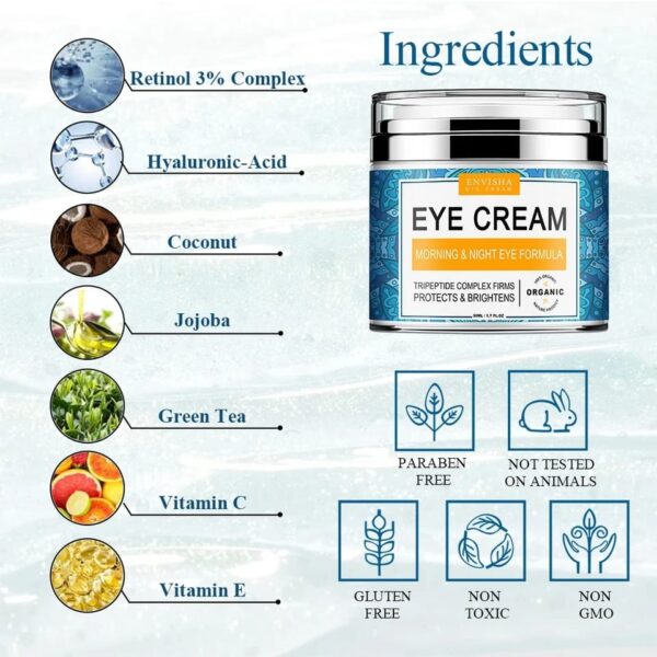 Crema facial antiarrugas para eliminar la ojera - Imagen 4