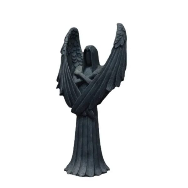 Escultura de Lucifer sin rostro