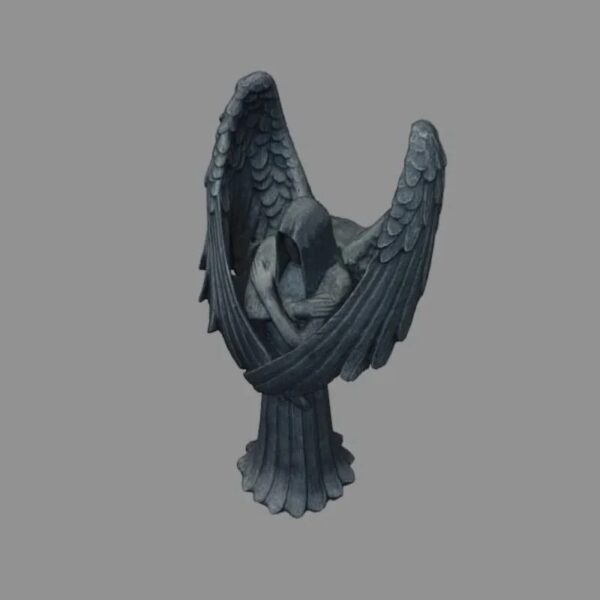 Escultura de Lucifer sin rostro - Imagen 5