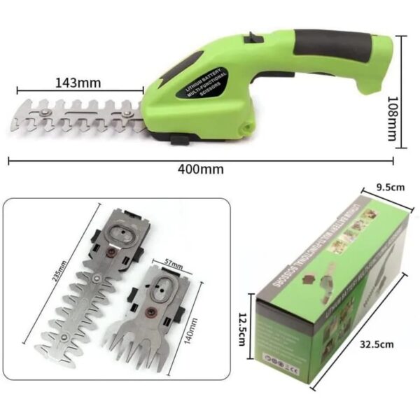 Cortacésped inalámbrico y cortasetos eléctrico - Imagen 3