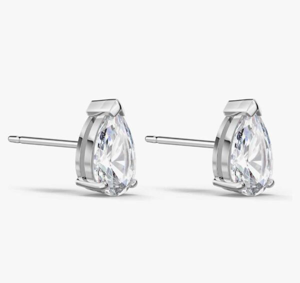 Swarovski Pendientes Crystal Color Silver